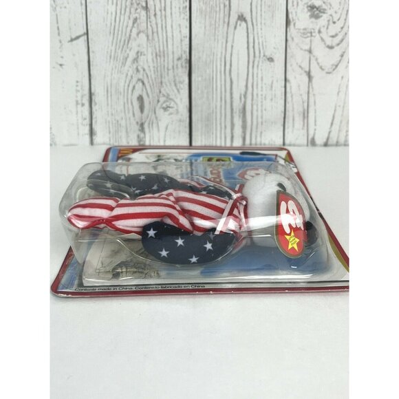 TY Teenie BEANIE BABIES "Spangle The BEAR" International 1999 Bears McDonalds - Picture 7 of 11